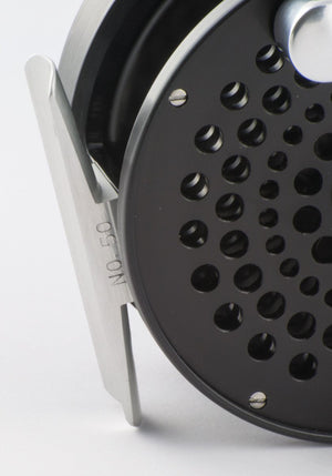 Bogdan Model 50 Salmon Fly Reel (All Black) - LHW