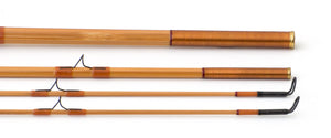 R.L. Winston Trout Unlimited Bamboo Rod 8' 3/2 #4 - ferrules and tip tops detail