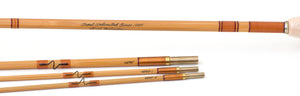 R.L. Winston Trout Unlimited Bamboo Rod 8' 3/2 #4 - ferrules and tips detail