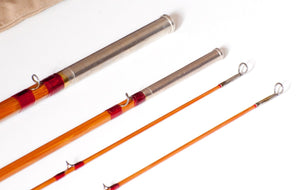 Leonard, HL - Pre-Fire Salmon Bamboo Rod 10'6" 3/2