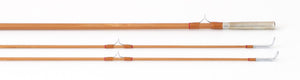 Simroe, Ted -- 7'6 5wt Bamboo Rod (New) - rod sections with wraps and hardware