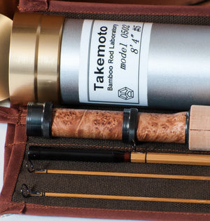 Takemoto Hollowbuilt Bamboo Rod - 8'4 3/2 5wt