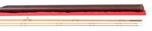 R.L. Winston Bamboo Fly Rod 8' 2/2 #5 - maker signature and rod markings