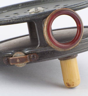 Hardy Perfect 3 1/8" 1912 check w/ red agate