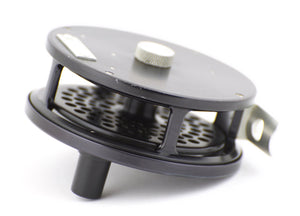 Bogdan Trout Fly Reel - All Black with Palming Rim Spool