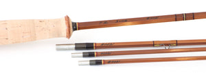 Scott Rod Co. - 7'2 3wt SC Bamboo Rod - ferrules and tip tops detail