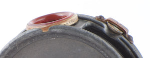Hardy Perfect 3 1/8" 1912 check w/ red agate 