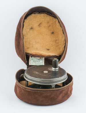 Hardy Perfect 3 1/2" wide drum fly reel - Harry & Elsie Darbee provenance!