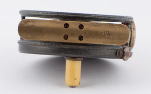 Hardy Perfect 3 1/8" 1912 check w/ red agate