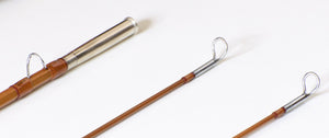 Simroe, Ted -- 7' 4wt Bamboo Rod (New) - rod sections with wraps and hardware