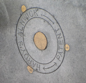 Hardy Perfect 3 1/8" 1912 check w/ red agate