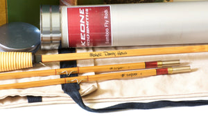 Heus, Danny / Keone Rodsmiths - "Emotion" 8' 5-6wt R-Quad Bamboo Rod