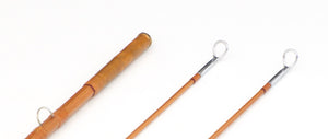 R.L. Winston Bamboo Rod 8' 2/2 #5 - rod sections with guides and wraps