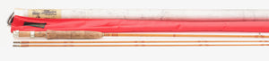 R.L. Winston Bamboo Rod (Morgan-Era) 7'6" 2/2 #4/5 - handle grip and reel seat detail
