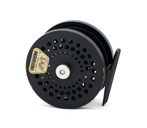 Lee Wulff Ultimate Reel (designed by Stanley Bogdan) - with original Homa leather case