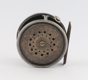 Hardy Perfect 3 1/2" wide drum fly reel - Harry & Elsie Darbee provenance!