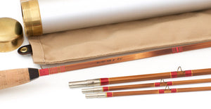 Guba/Zietak - 8' 3/2 5wt Hollowbuilt Quad Bamboo Rod