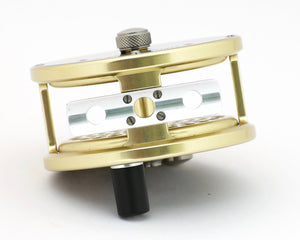 Joe Saracione 3 1/4" Mark IV Trout Fly Reel - Gold/Black RHW