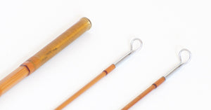 R.L. Winston Bamboo Fly Rod 8' 2/2 #5 - rod sections with guides and wraps