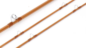 Simroe, Ted -- 7' 4wt Bamboo Rod - rod sections with guides and wraps