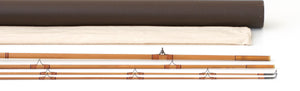 R.L. Winston Bamboo Rod 9'6" 3/2 #8 - handle grip and reel seat detail