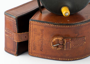 Hardy Perfect 3 7/8" 1906 Check with Hardy leather case