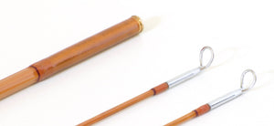 R.L. Winston Bamboo Rod 8' 2/2 #5 - rod sections with guides and wraps