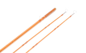 R.L. Winston Bamboo Rod (Morgan-Era) 7'6" 2/2 #4/5 - rod sections with wraps