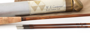 Walt Carpenter Browntone 7'6 2/2 5wt Bamboo Rod