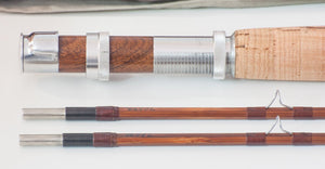 Orvis Wes Jordan 8' 2/2 7wt Bamboo Rod with Leather Tube