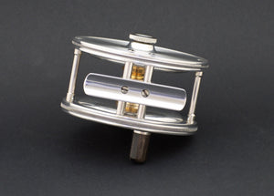 Georg Lundwall 3.21" White-Faced Glider Click Fly Reel