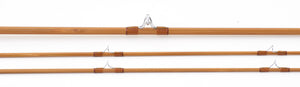 Simroe, Ted -- 7' 4wt Bamboo Rod - rod sections with wraps and hardware