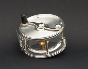 Georg Lundwall 3.21" White-Faced Glider Click Fly Reel