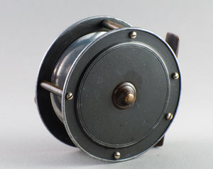 David Slater 3 1/2" Gunmetal Fly Reel - Model 226