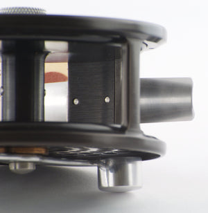 Bogdan Large Steelhead Fly Reel - ALL BLACK - LHW