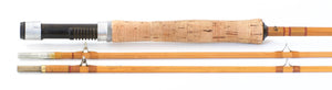 R.L. Winston Bamboo Fly Rod SF-era 9' 2/2 4 7/8 oz. - maker signature and rod markings