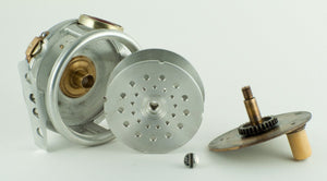 Chris Henshaw 3" Brass Face Perfect fly reel LHW