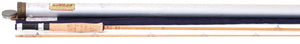 R.L. Winston Bamboo Fly Rod Stoner Era 8'6" 2/1 #5/6 - maker signature and rod markings