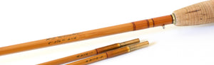 R.L. Winston Bamboo Rod 8' 2/2 #5 - ferrules and tips detail