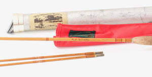 R.L. Winston Bamboo Rod (Morgan-Era) 7'6" 2/2 #4/5 - ferrules and tips detail