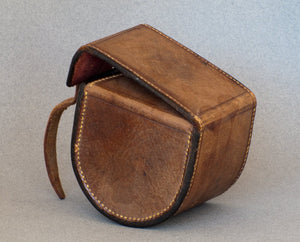 Farlow Block Leather Reel Case