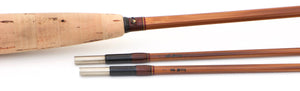 Walt Carpenter Browntone 7'3 2/2 4wt Bamboo Rod