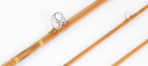 R.L. Winston Bamboo Fly Rod SF-era 9' 2/2 4 7/8 oz. - maker signature and rod markings