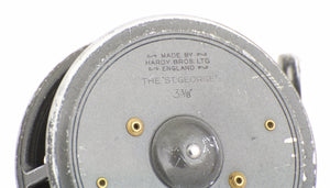 Hardy St. George 3 3/8" fly reel w/ spare spools - LHW