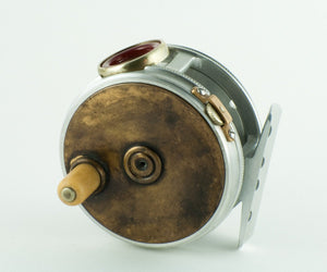 Chris Henshaw 3" Brass Face Perfect fly reel LHW