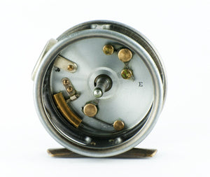 Hardy St. George Fly Reel 3" and spare spool - with leather cases!
