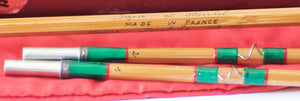 Pezon et Michel Super Parabolic PPP, "St. Louis" Type Dubos Bamboo Rod 8'1 4-5wt