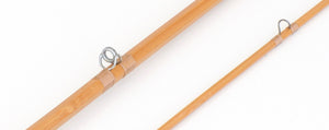 R.L. Winston Bamboo Fly Rod Stoner Era 8'6" 2/1 #5/6 - rod sections with guides and wraps