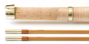 Simroe, Ted -- 7' 4wt Bamboo Rod (New) - ferrules and tip tops detail