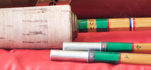 Pezon et Michel Super Parabolic PPP, "St. Louis" Type Dubos Bamboo Rod 8'1 4-5wt